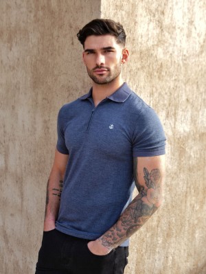 Blakely Aspen Polo Azul Marino | DOFXIW489