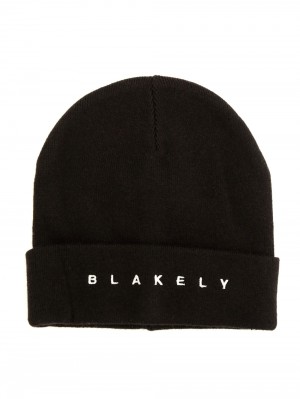 Blakely BLK Beanie Negras | VUGMYD406