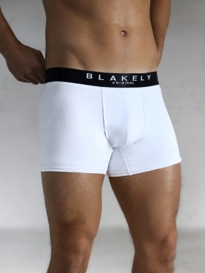 Blakely BLK Boxers Blancas | YJMXFD496