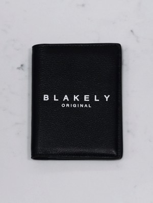Blakely BLK Passport Holder Negras | ZOQHCR372