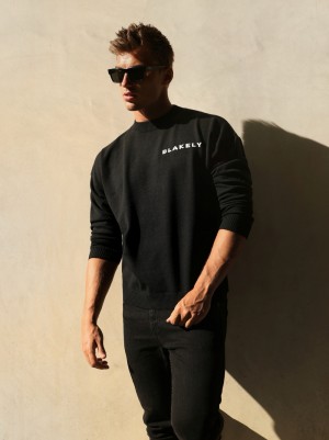 Blakely Blakely Knitted Jumper Negras | PHQRYW243