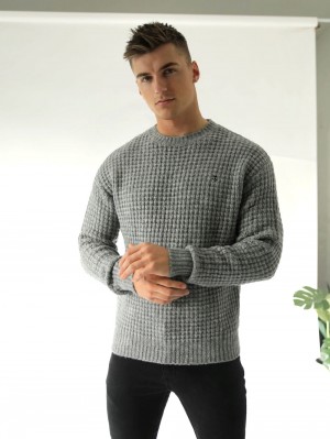 Blakely Burford Knit Jumper Gris | IPLBJK825