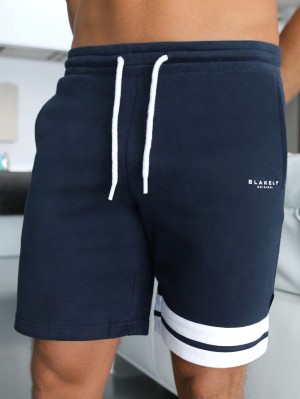 Blakely Colby Shorts Azul Marino | YFWXRT742