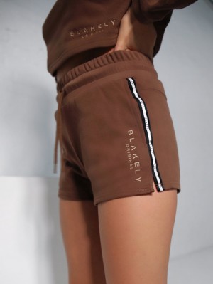 Blakely Demi Shorts Cafe | CJZLWQ413