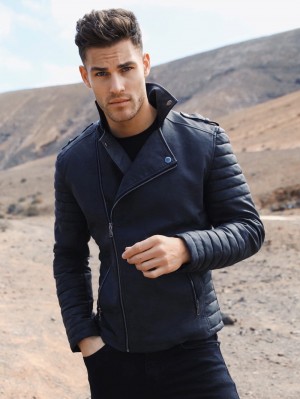 Blakely Harley Jacket Negras | KRLAHI702