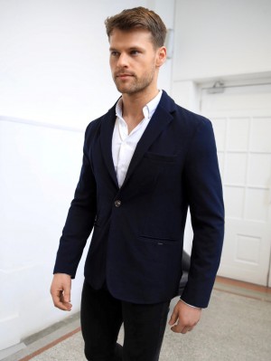 Blakely Haywood Blazer Azul Marino | YZUCON467