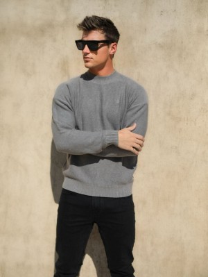 Blakely Huxley Knit Jumper Sand | AUIJSF835