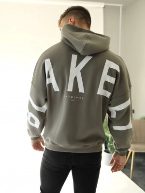 Blakely Idris Oversized Hoodie Verde | BQFGOT469