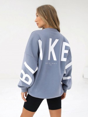 Blakely Isabel Oversized Jumper Azules | KCHDWT648