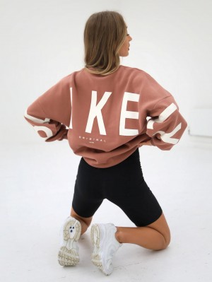 Blakely Isabel Oversized Jumper Naranjas | CAFDPM962