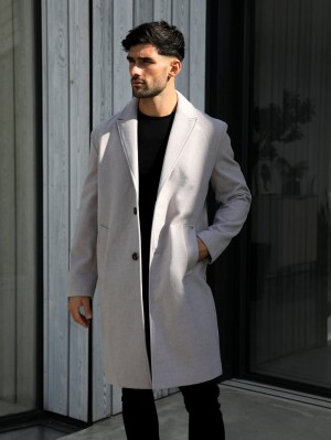 Blakely Knightsbridge Tailored Coat Gris | YPXLCA035