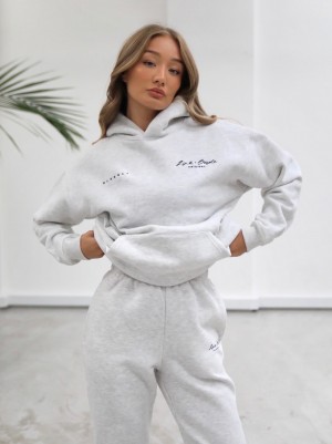 Blakely Life & Style Oversized Hoodie Blancas | DPOCYE067