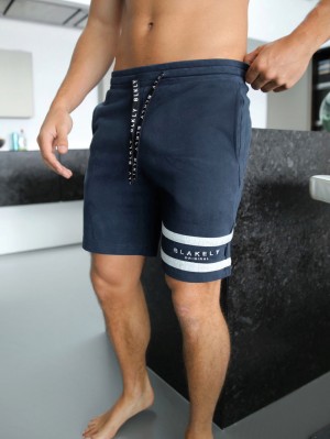 Blakely Maddox Shorts Azul Marino | SFWURO937