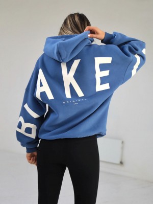 Blakely Members Isabel Oversized Hoodie Azules | PVHOMS407