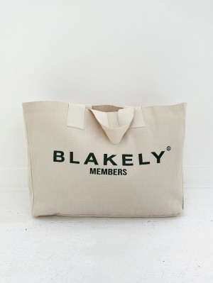 Blakely Members Tote Bag Natural | OEHQRK284