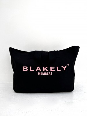 Blakely Members Tote Bag Negras Rosas | NLPDIR491