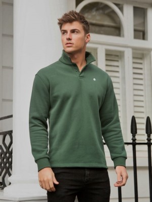 Blakely Otley Collared Jumper Verde | PRKIFN061