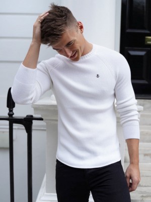 Blakely Oxley Knit Jumper Blancas | LZICUM412