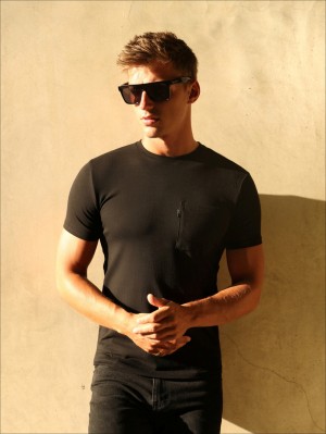 Blakely Pocket T-Shirt Negras | XYVZPL298