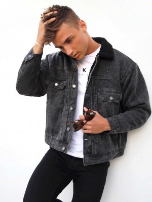 Blakely Rapha Denim Jacket Charcoal | JEHIAQ058