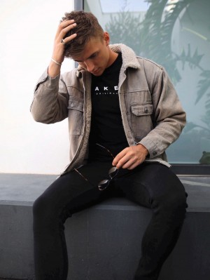 Blakely Rapha Denim Jacket Stone | LSZNHO208