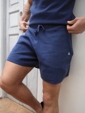Blakely Riad Knitted Shorts Azules | WHTGLR386