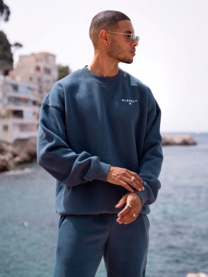 Blakely Riviera Initial Jumper Azules | RLZQWO708