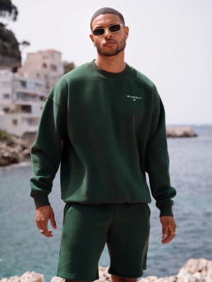 Blakely Riviera Initial Jumper Verde Oscuro | DNRCBI263