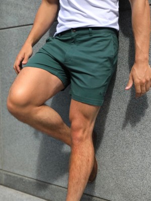 Blakely Sanremo Chino Shorts Verde | HKVNAB639