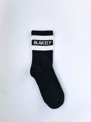 Blakely Signature Socks Negras | WUOMDX261
