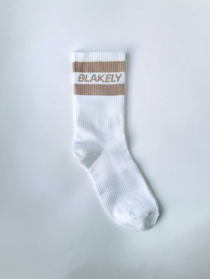Blakely Signature Socks Tan | VIHLXD759