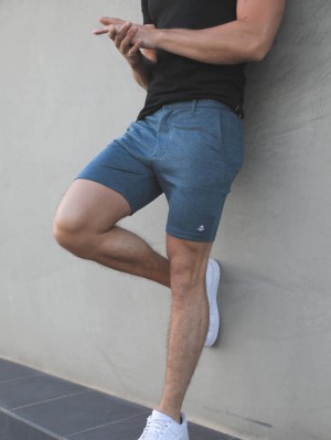 Blakely Sorrento Stretch Fit Shorts Azules | HUKIZL479