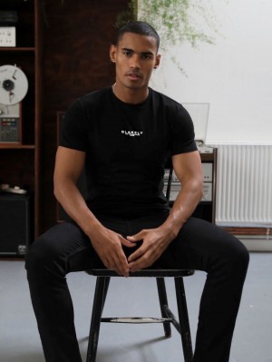 Blakely Statement T-Shirt Negras | BPWCXO239