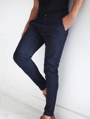 Blakely Stretch Chino Azul Marino | QAYSKI806