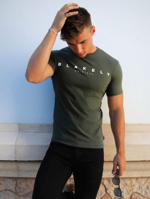 Blakely Tahiti T-Shirt Verde | QDWYBR359