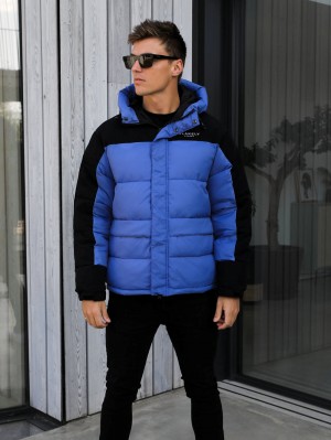 Blakely Tampa Puffer Coat Azules | YPDEWT287