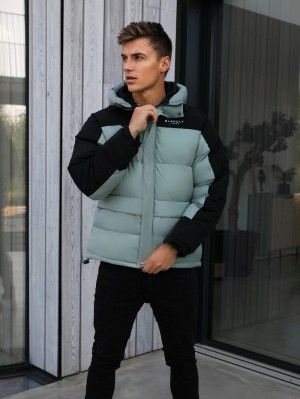 Blakely Tampa Puffer Coat Verde | FYOQGS871