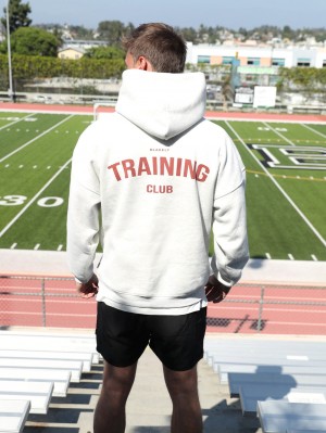 Blakely Training Club Hoodie Blancas | SUDIGB085