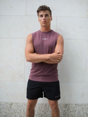 Blakely Universal Sleeveless Tee Burdeos | RONZCU271