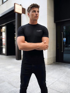 Blakely Universal T-Shirt Negras | QJEMFK109