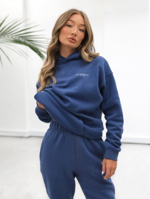 Blakely Universal Women's Relaxed Hoodie Azules | FOKXIT487