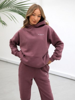 Blakely Universal Women's Relaxed Hoodie Burdeos | ADCHYP210