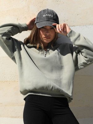 Blakely Varsity Cap Charcoal | GDKQLO893