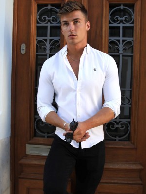 Blakely Westcliffe Shirt Blancas | MJDNQU207