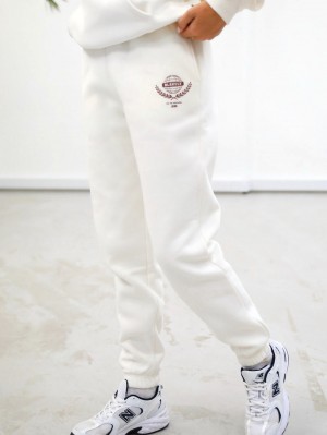Blakely Women's Varsity Sweatpants Blancas | YWXQTV785