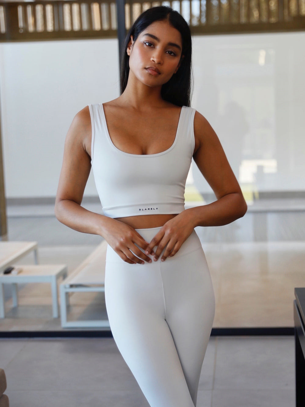 Blakely Alina Sports Bra Stone | RPSVAU285