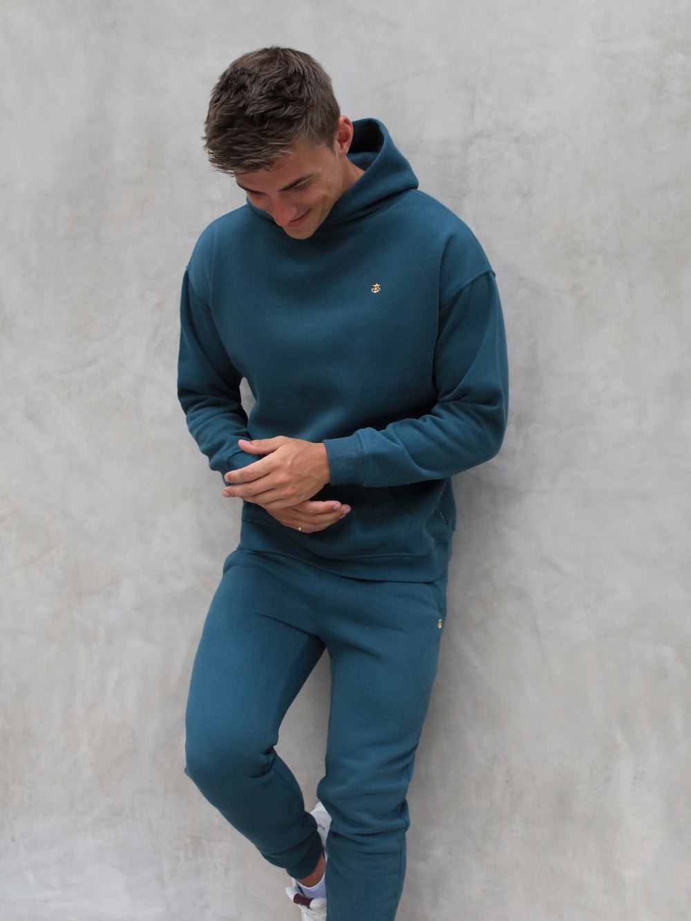 Blakely Anchor Relaxed Hoodie Verde | MWVTOH358