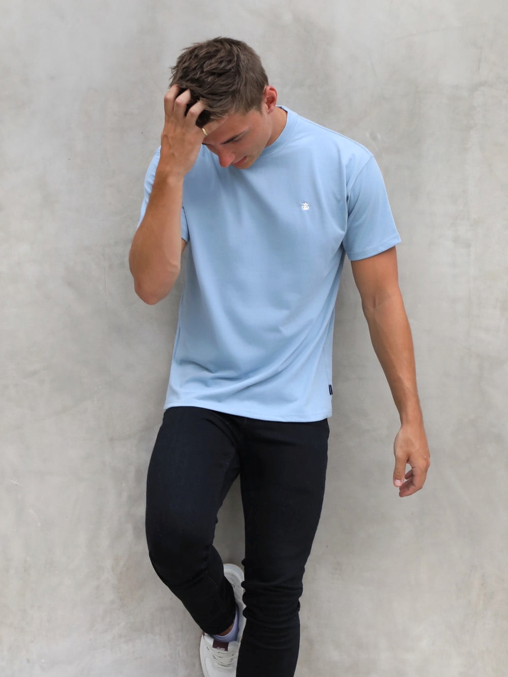 Blakely Anchor Relaxed T-Shirt Azules | GDUBYH609