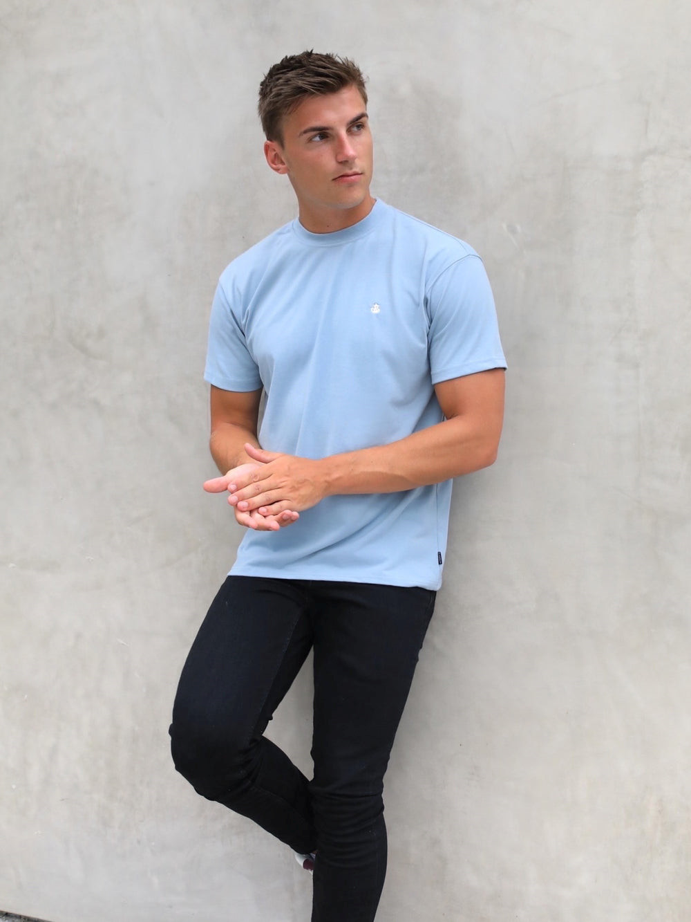 Blakely Anchor Relaxed T-Shirt Azules | GDUBYH609