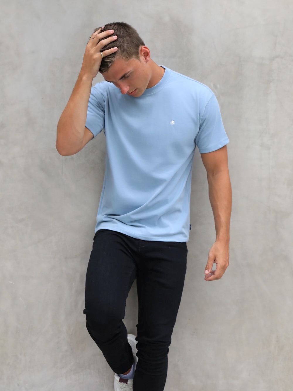 Blakely Anchor Relaxed T-Shirt Azules | GDUBYH609